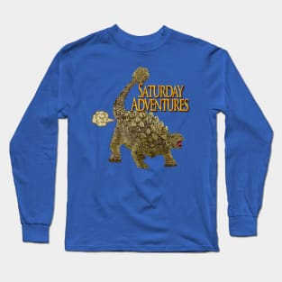 Farting Ankylosaurus Long Sleeve T-Shirt